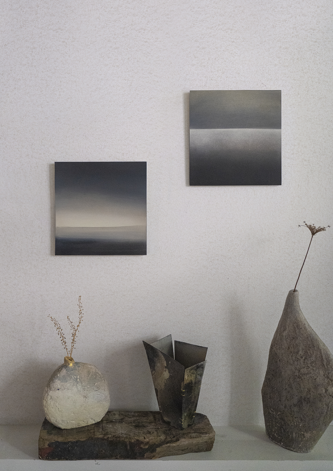 Paesaggi fluttuanti - Diptych
