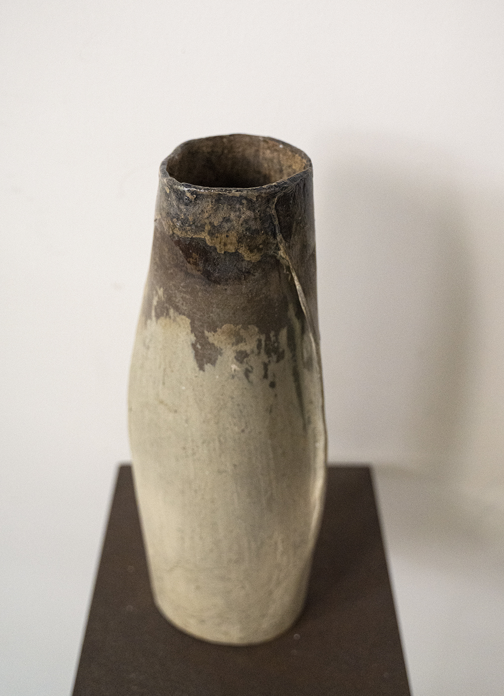 Raku on paper 6 | Sabrina Garrasi, Sculpture vase Inspired by the Japanese ceramic - view 4
