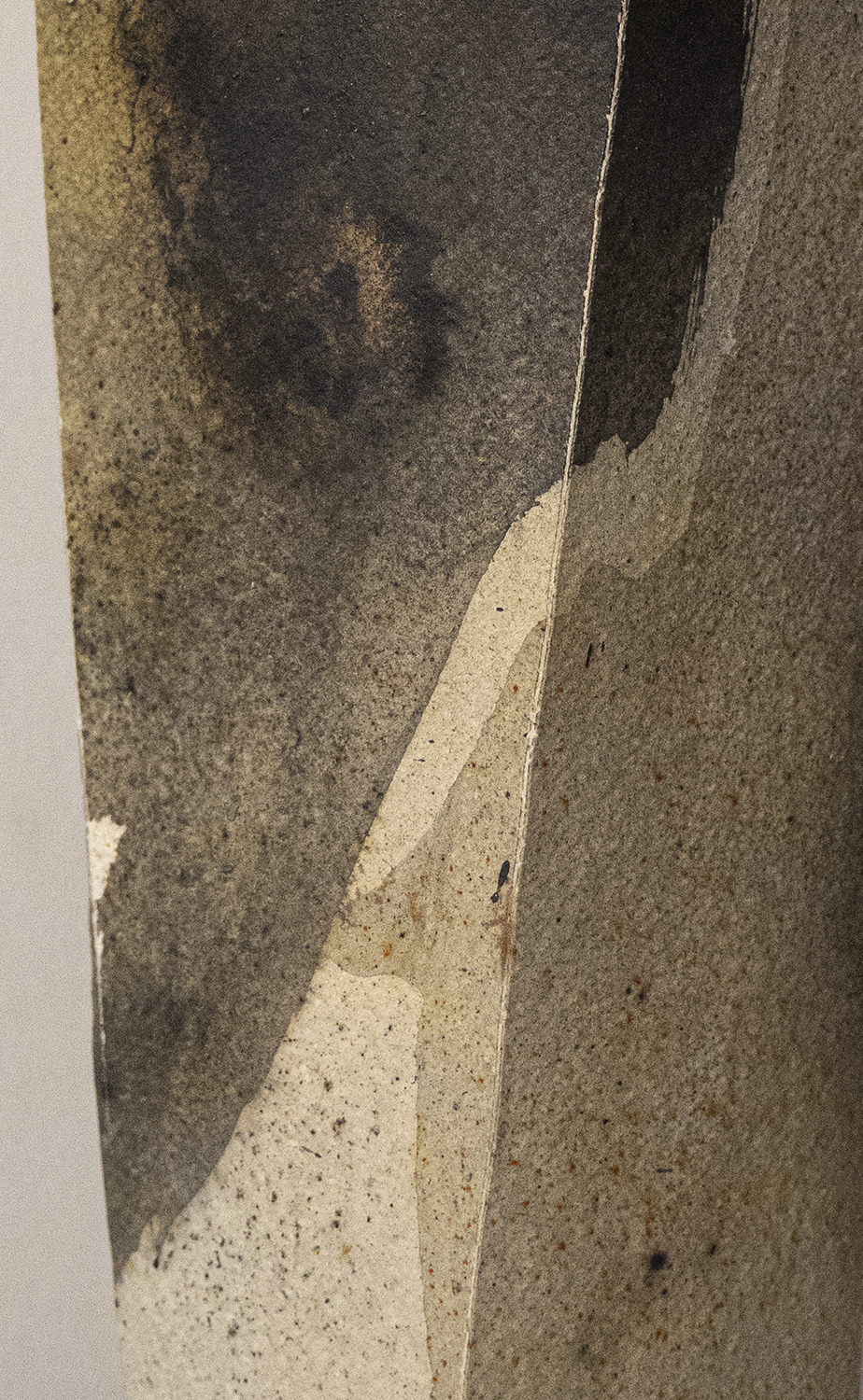 Light in the Painting 2 | Sabrina Garrasi, Lamp handmade from an old abstract painting - view 4