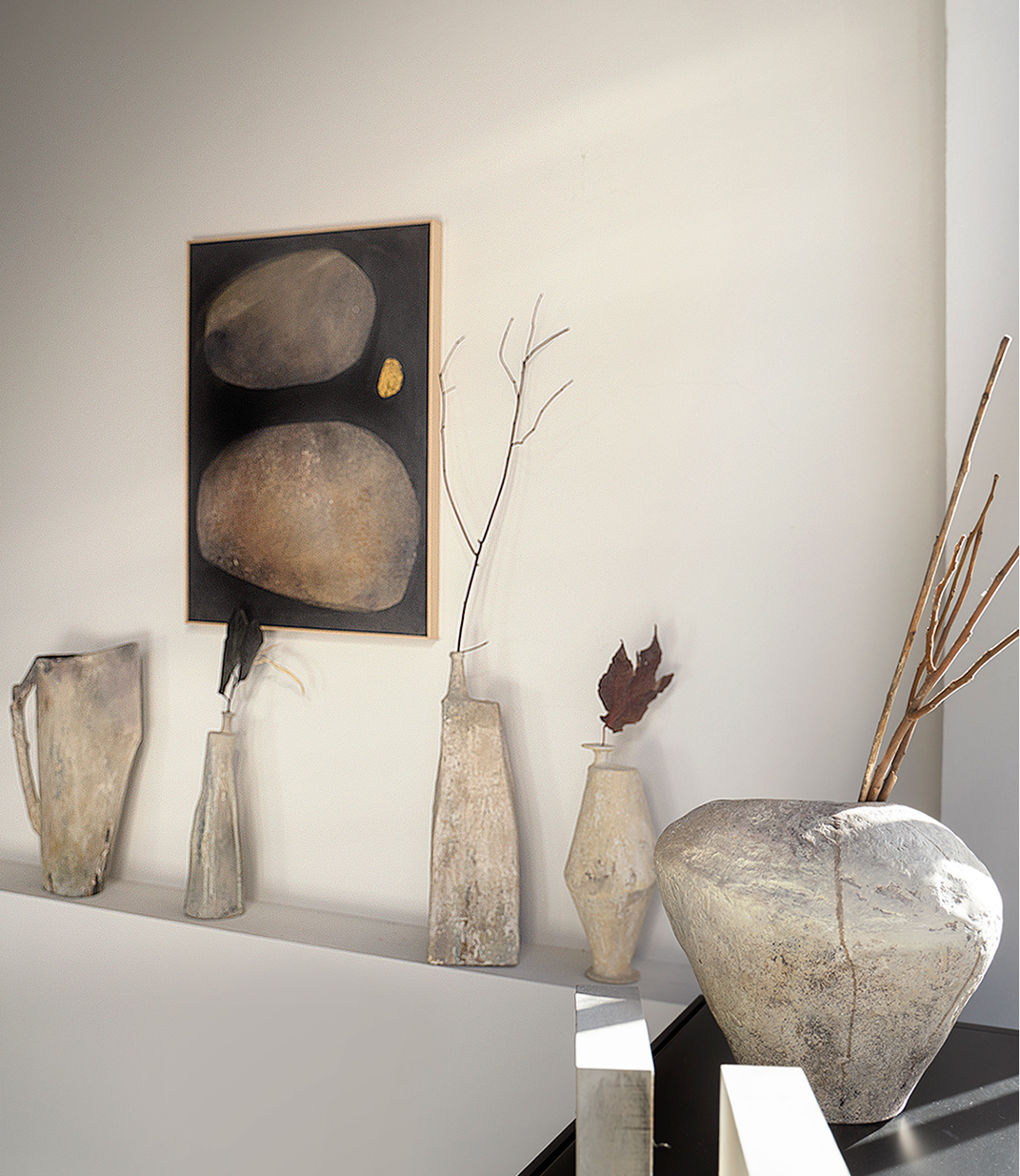 Round Wabi Sabi Vase - view 3