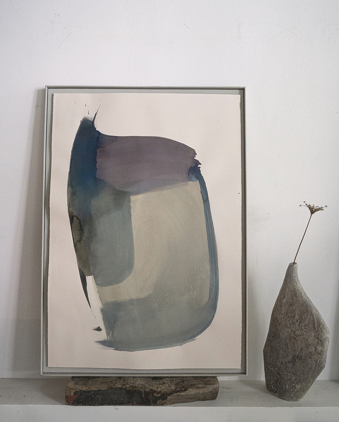 Resonances | Sabrina Garrasi, Original painting Materials: Acrylic and ink on 100% cotton paper / 280 gsm - view 2