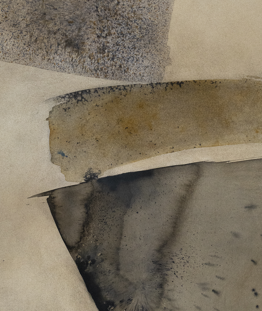 Silent shapes | Sabrina Garrasi, Pigment, ink and mixed media on 240 gsm cotton paper - view 2