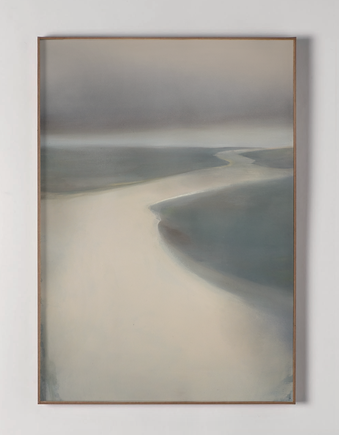 The river, painting, artwork, original art, sabrina garrasi