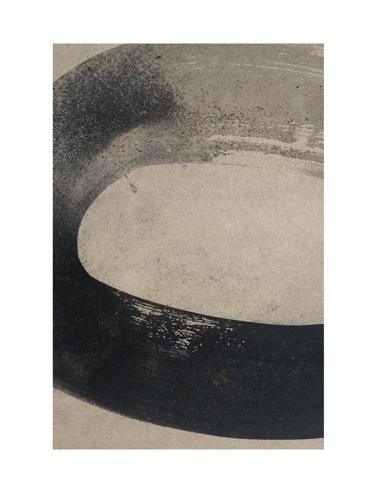 Meditative fragments 2 | Sabrina Garrasi, Original painting with wooden frame (handmade and hand painted) Medium: Watercol - view 2
